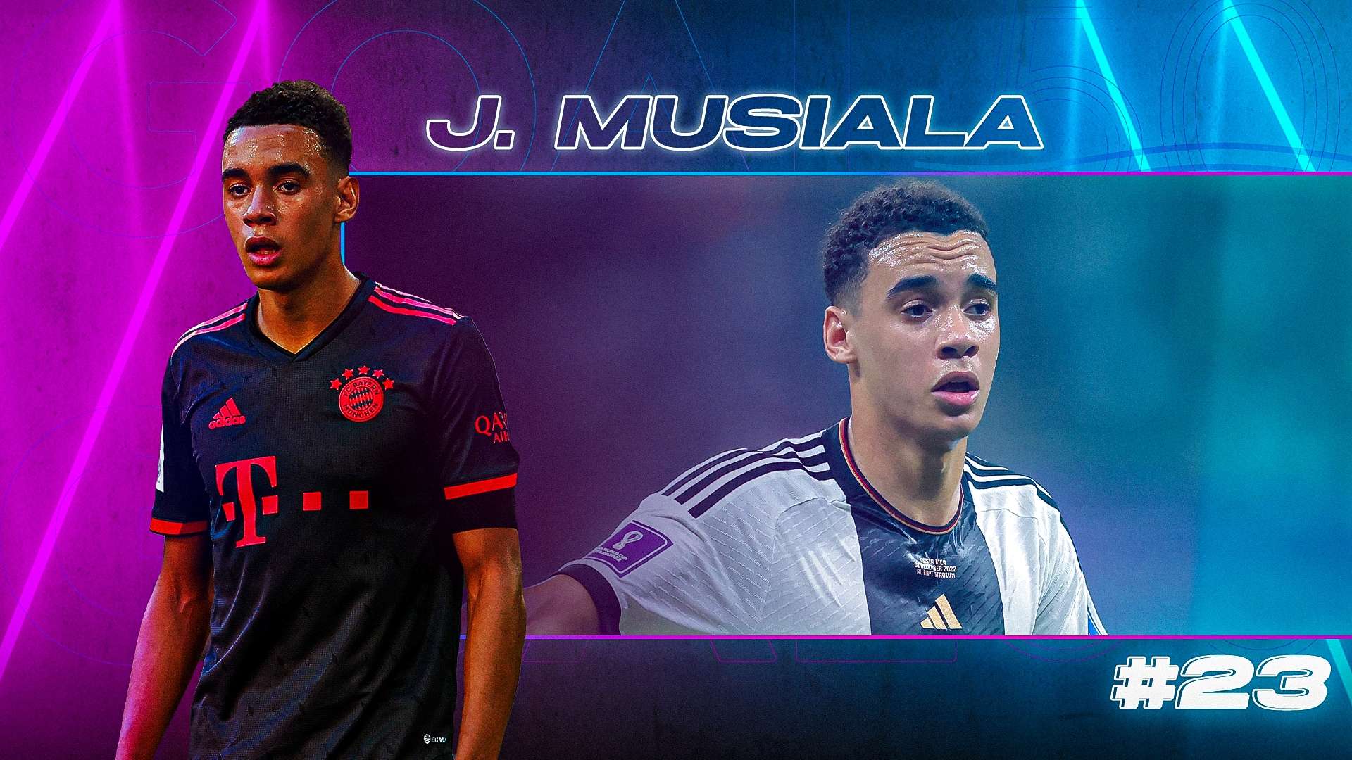 GOAL50 2022 Jamal Musiala GFX Ranking