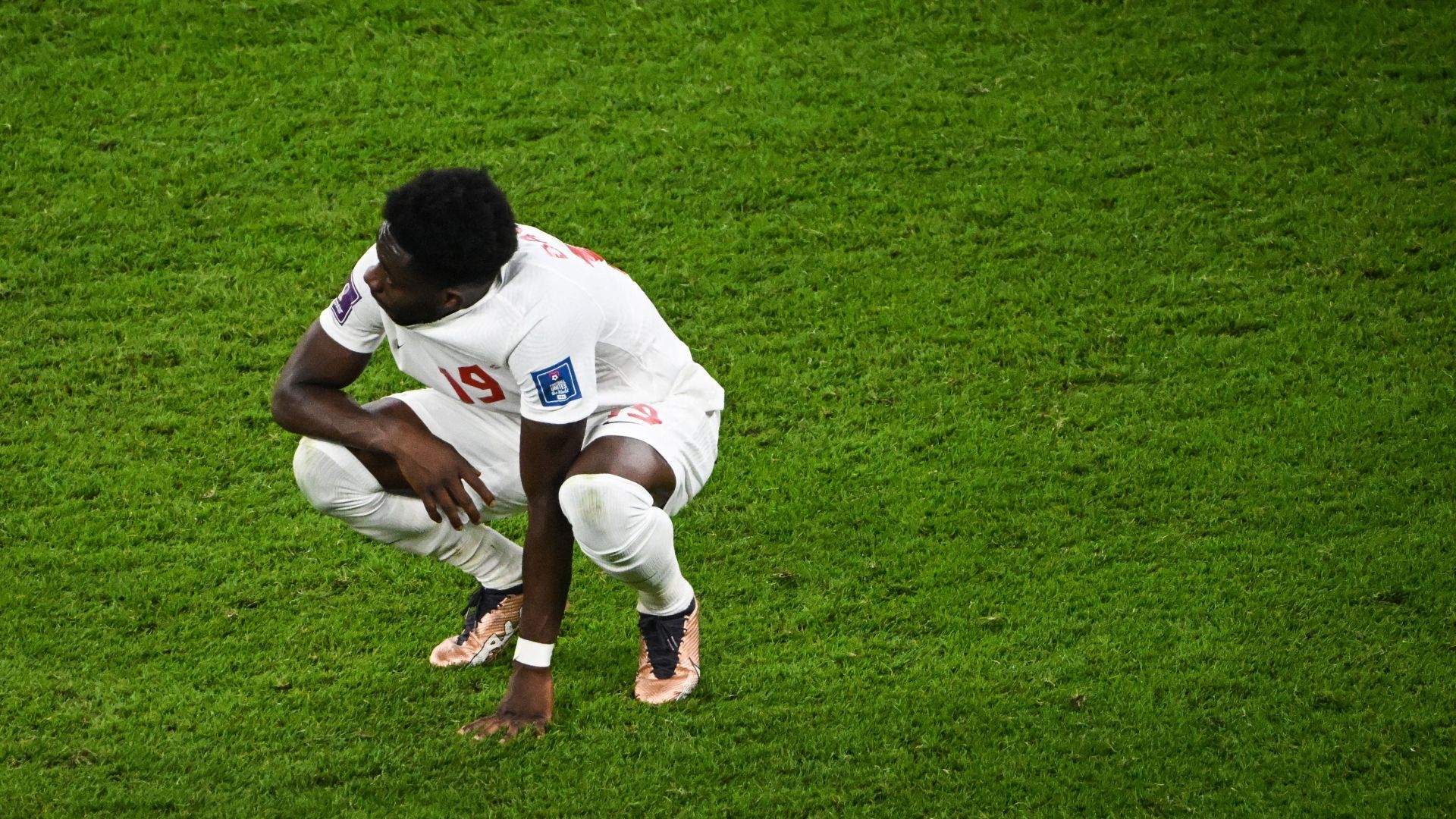 Alphonso Davies Canada Belgium World Cup 2022