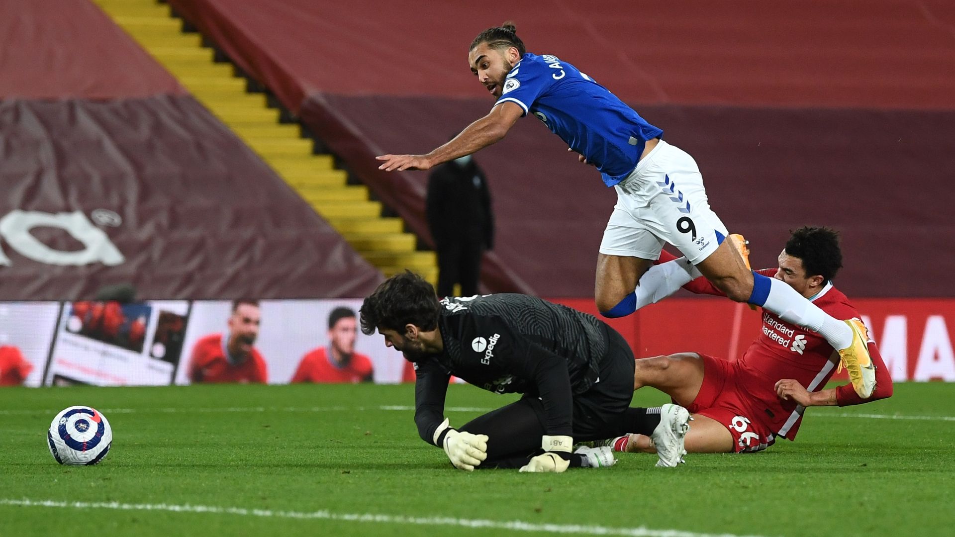 Liverpool Everton penalty incident 2020-21