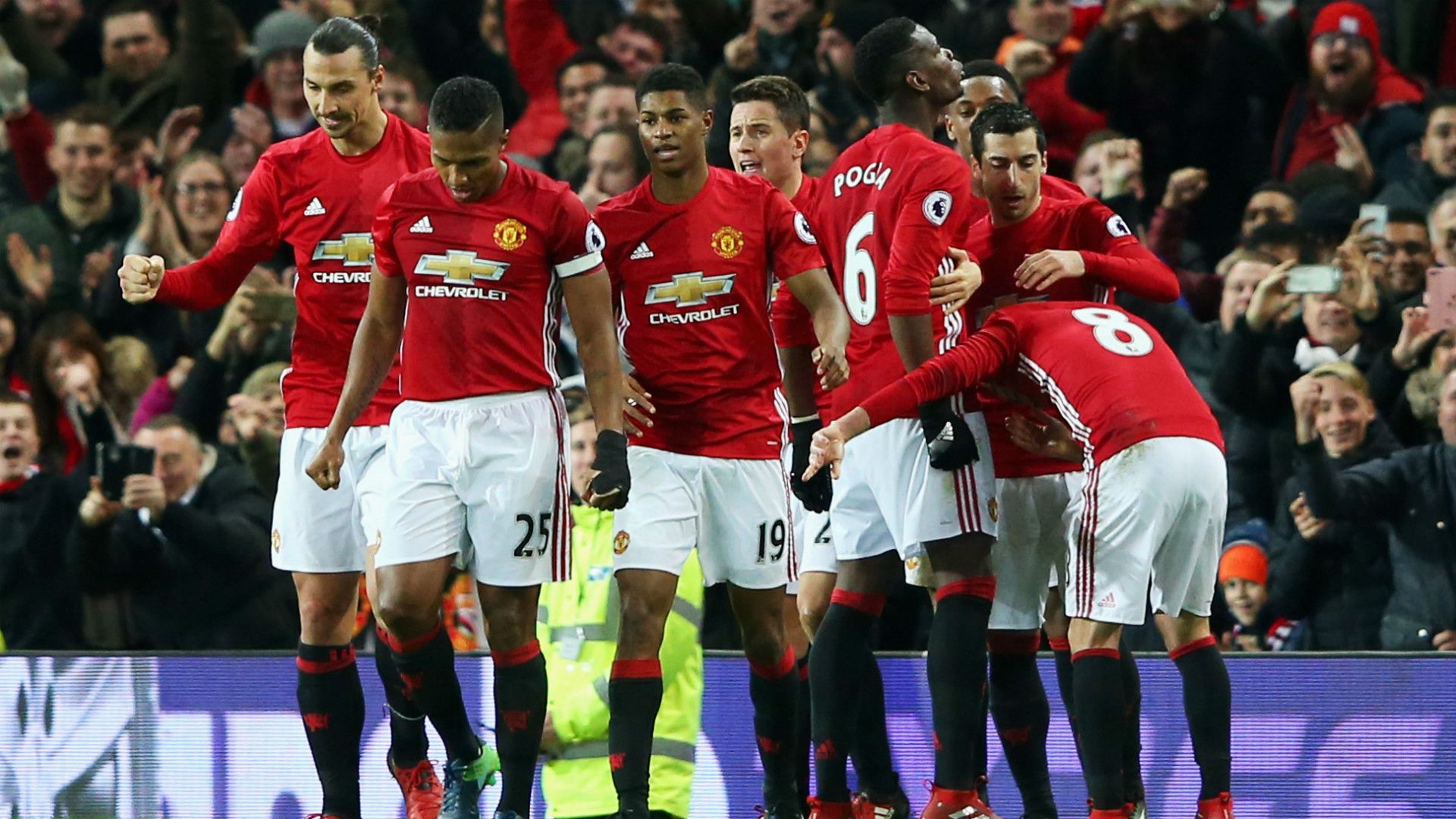 HD Manchester United celebrate