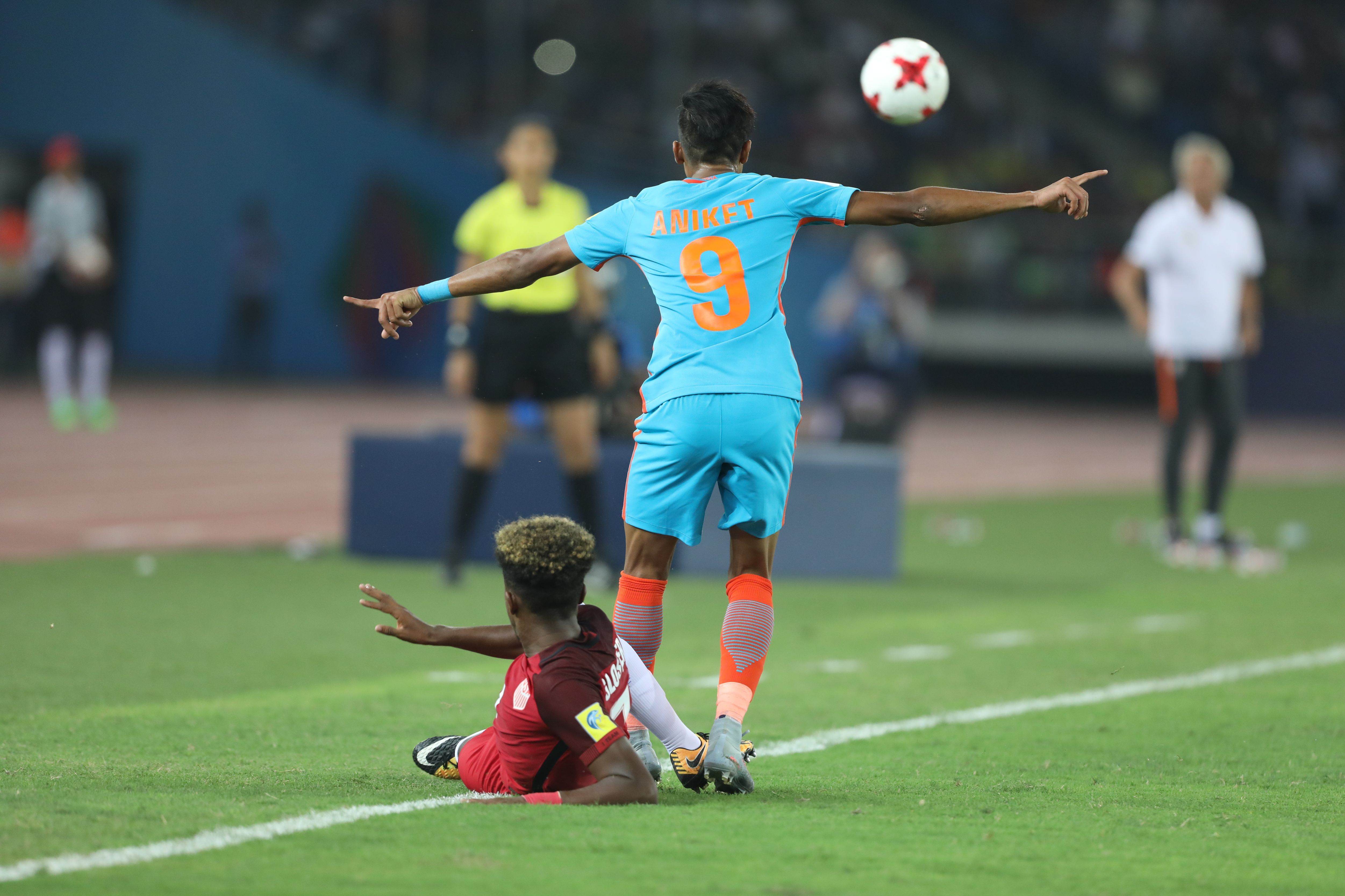 Aniket Jadhav India U17 USA U17 2017 U17 World Cup