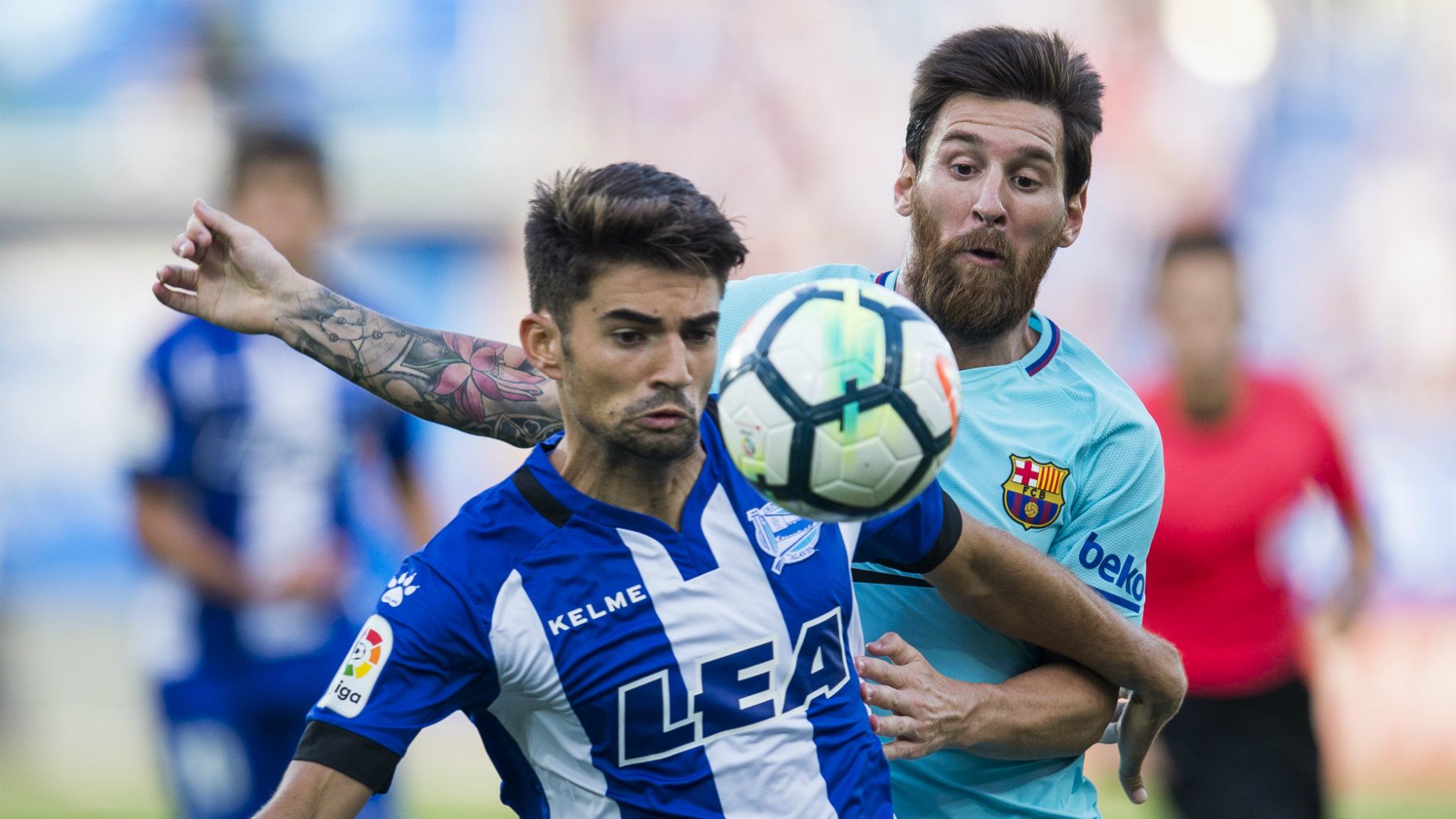 Enzo Zidane Lionel Messi Alavés Barcelona 26082017