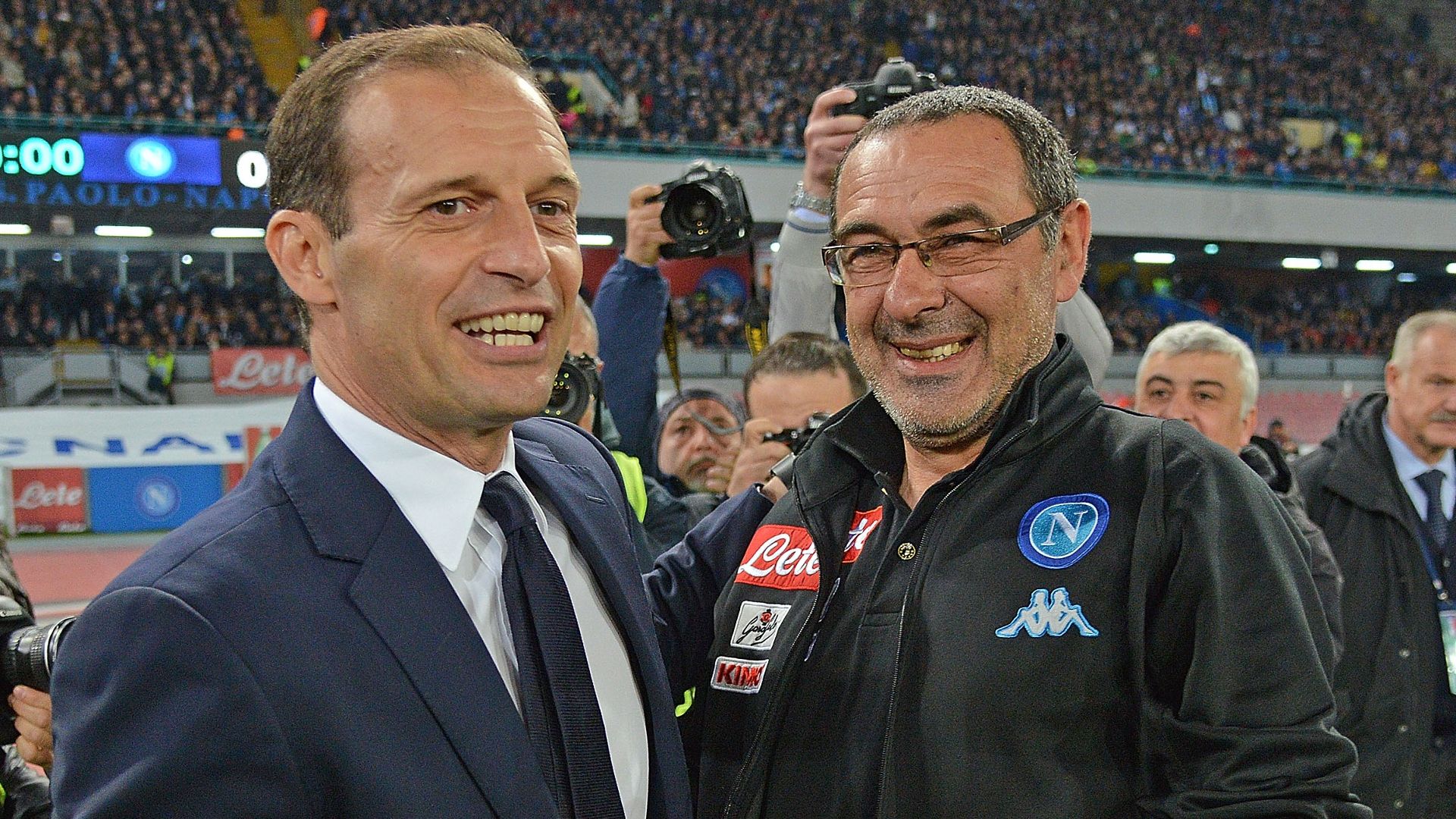 Allegri Sarri Juventus Napoli