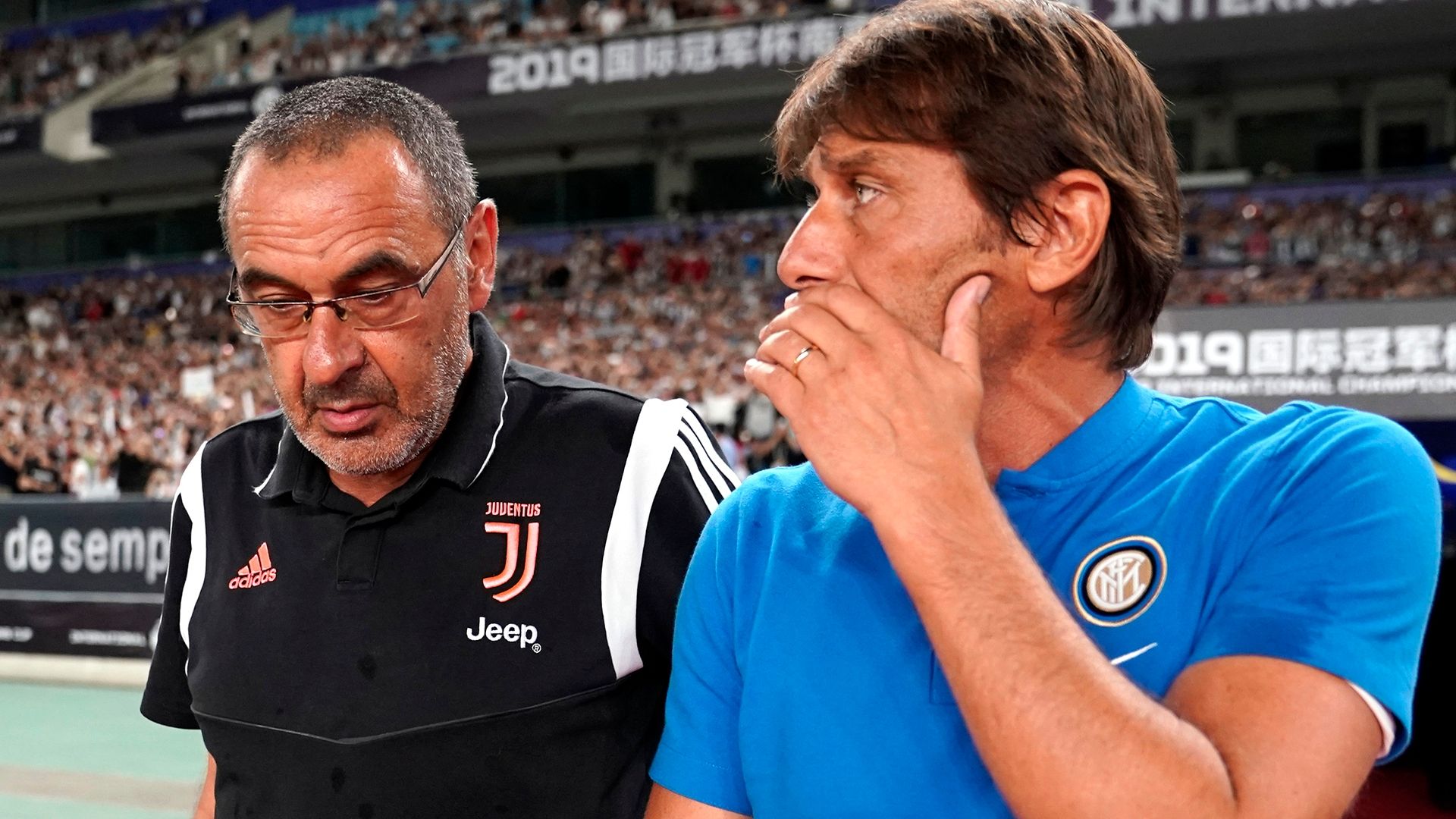 Sarri Conte Juventus Inter