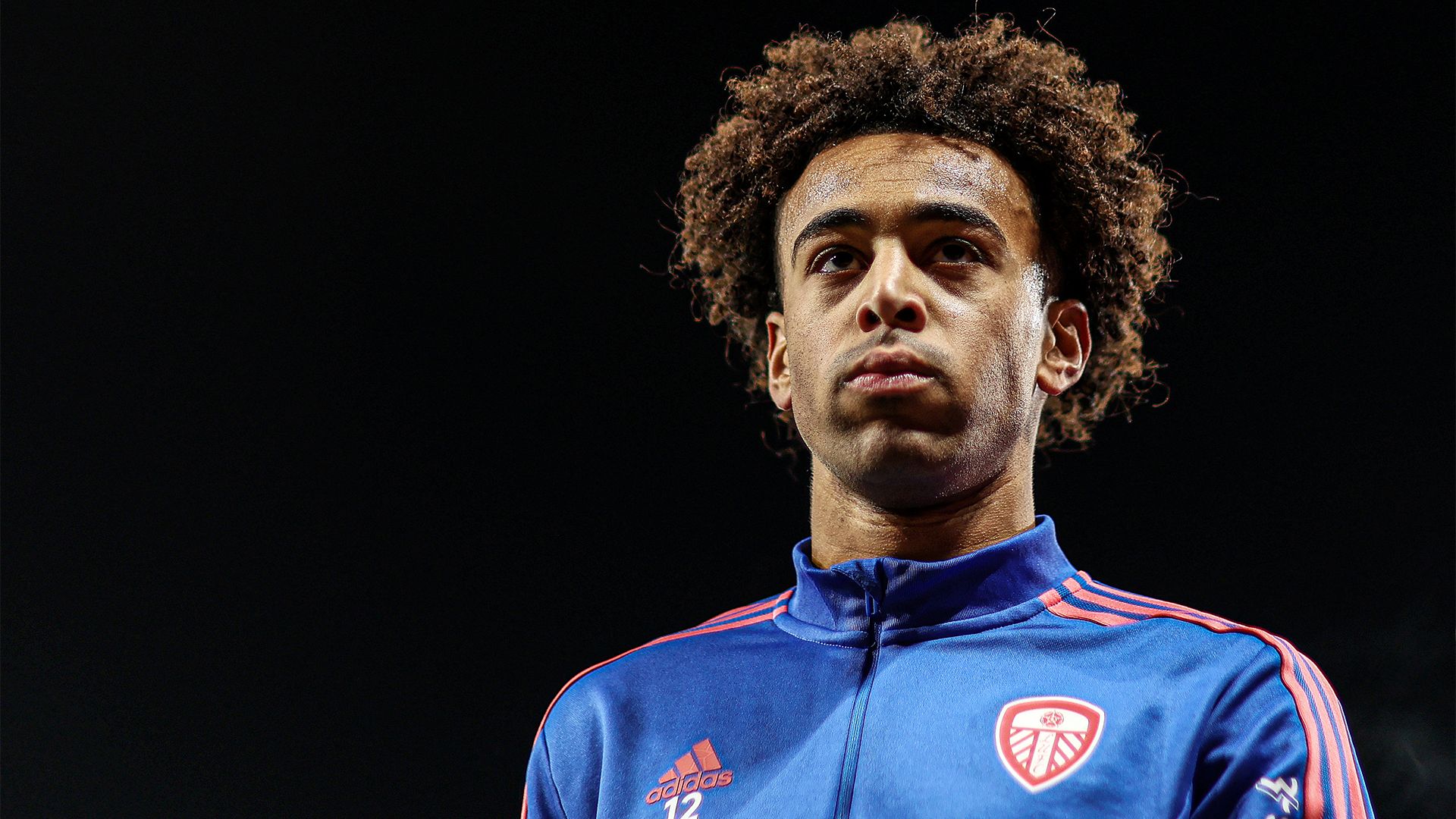 Tyler Adams pre-match contemplative Leeds 2022-23