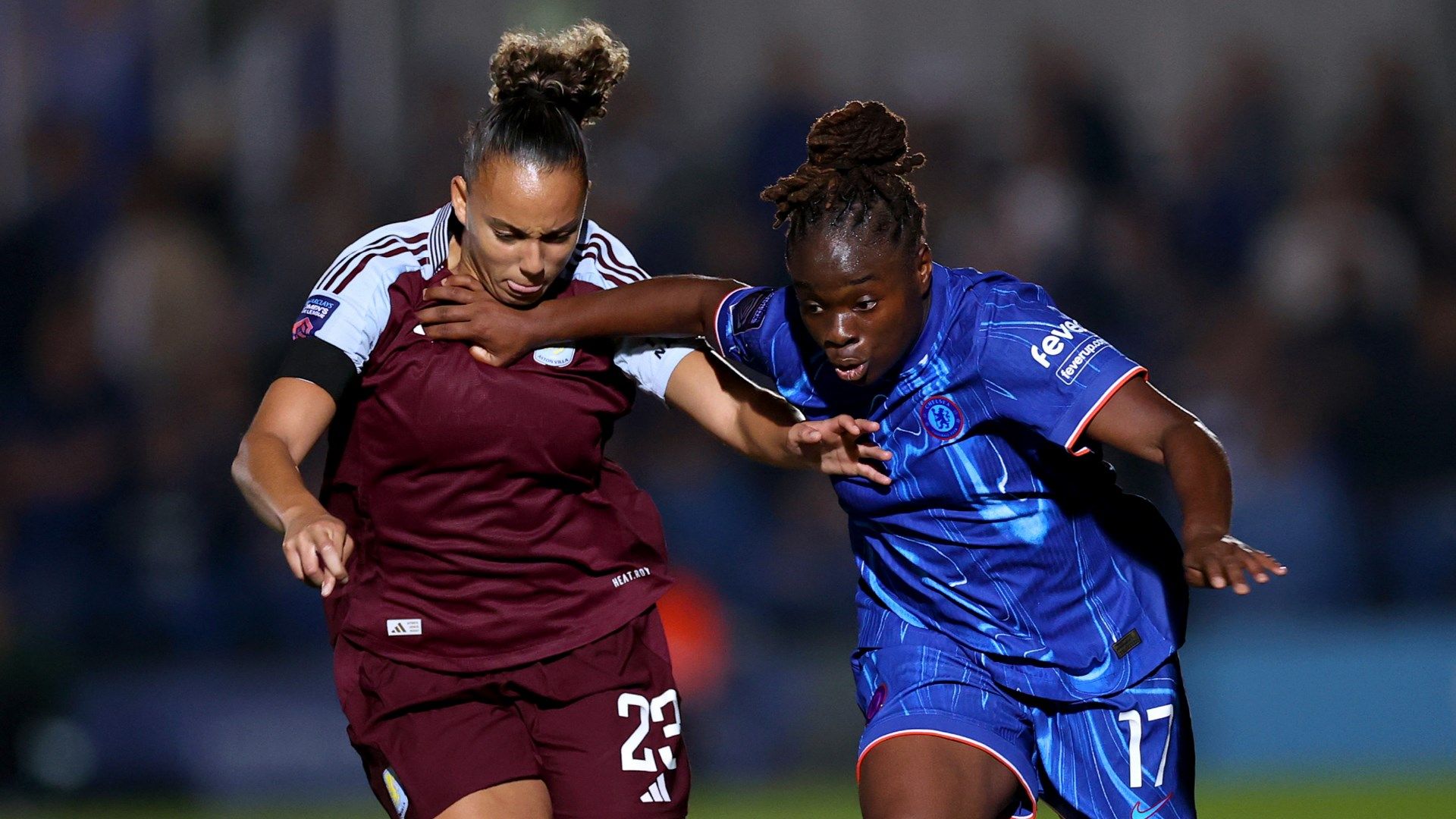 Chasity Grant Sandy Baltimore Aston Villa Chelsea Women 2024-25