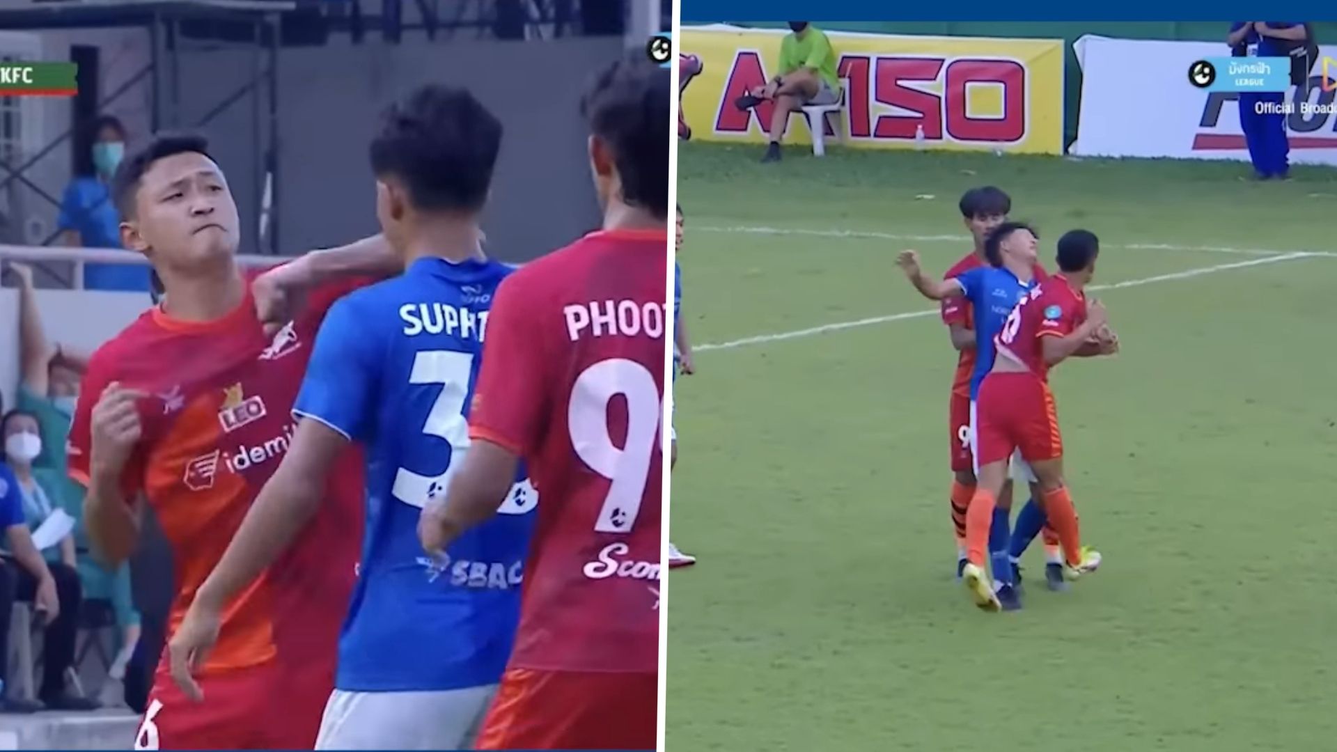 Thaïlande Coup de coude Bangkok