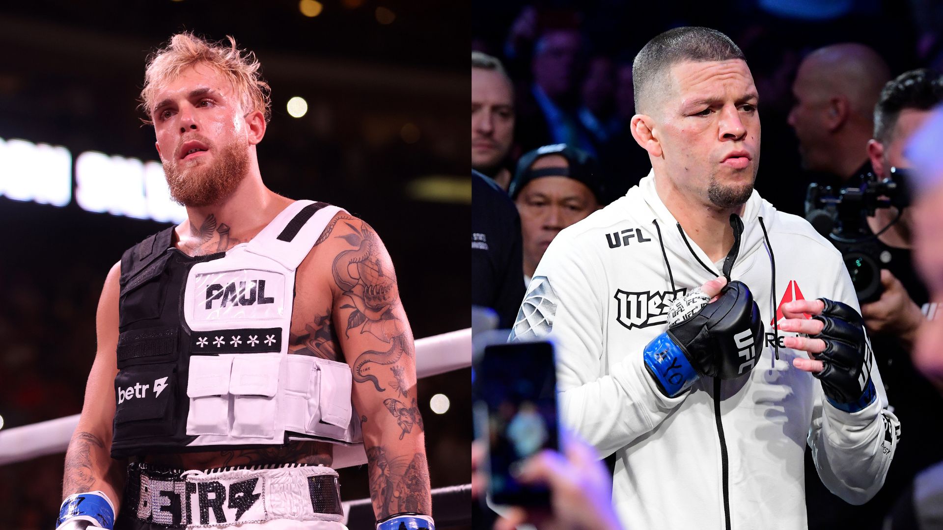 Jake Paul vs Nate Diaz