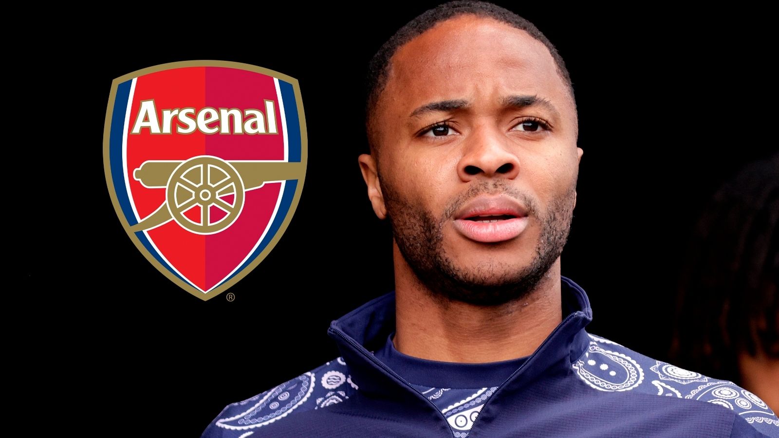 Raheem Sterling Arsenal GFX