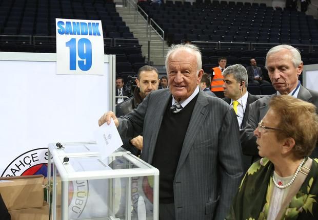 Ali Sen Fenerbahce presidential election