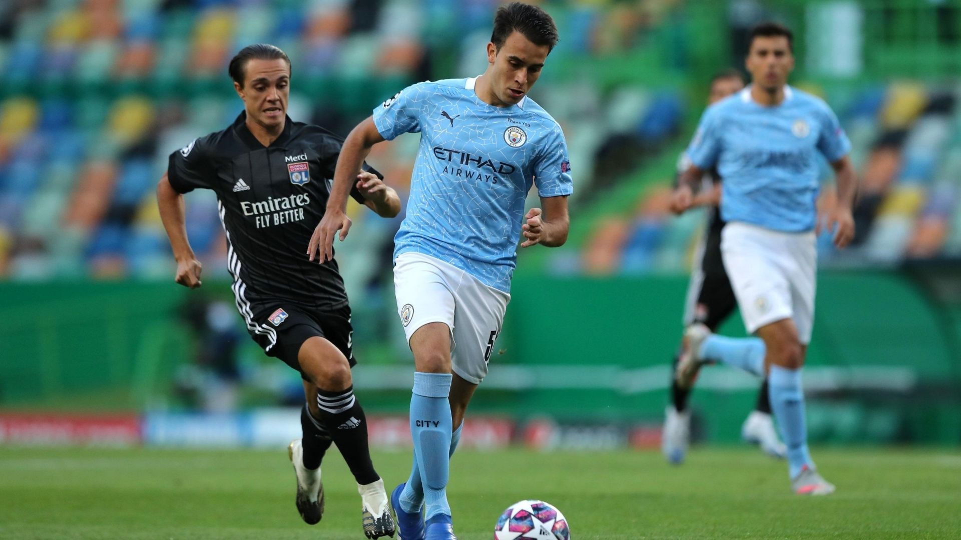 Eric Garcia Manchester City Lyon UCL