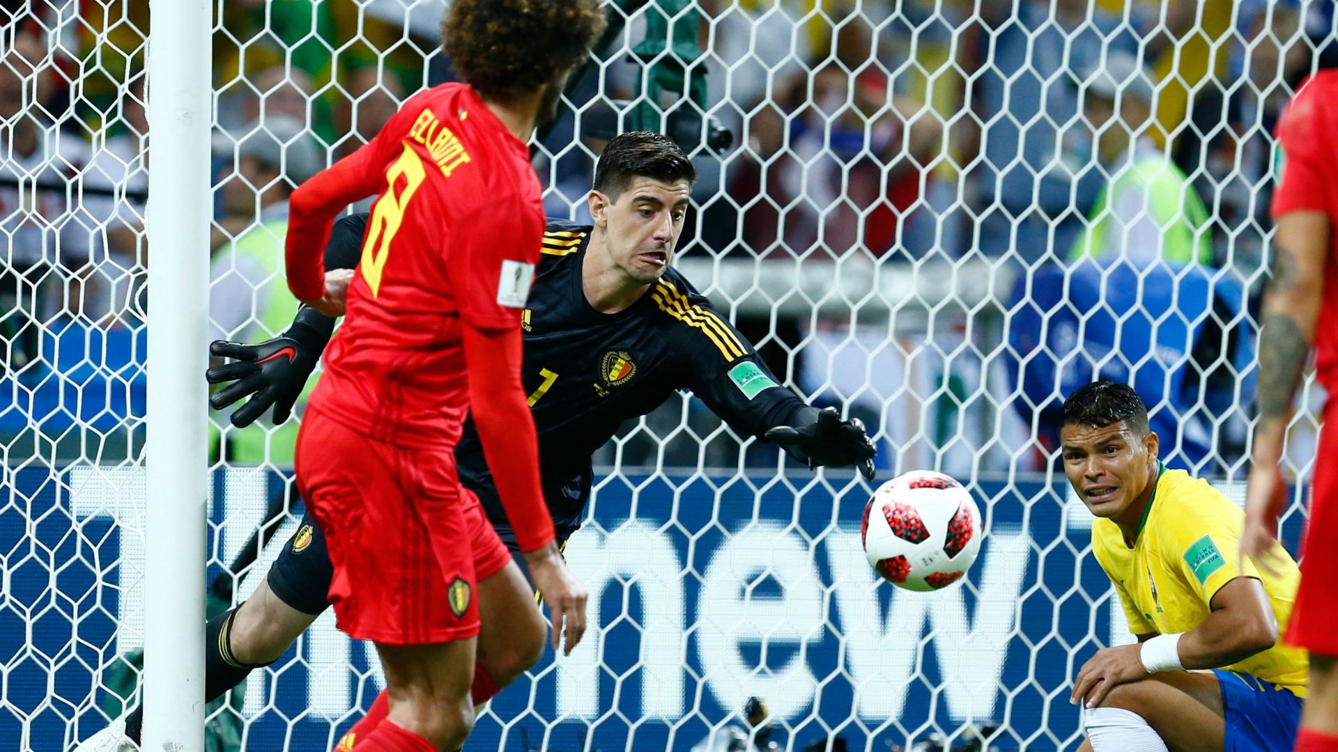 Courtois Thiago Silva Belgica Brasil Copa do Mundo 06 07