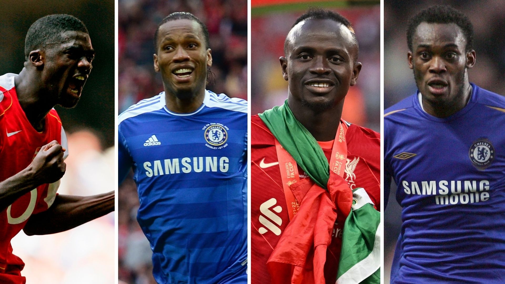 Kolo Drogba Mane Essien