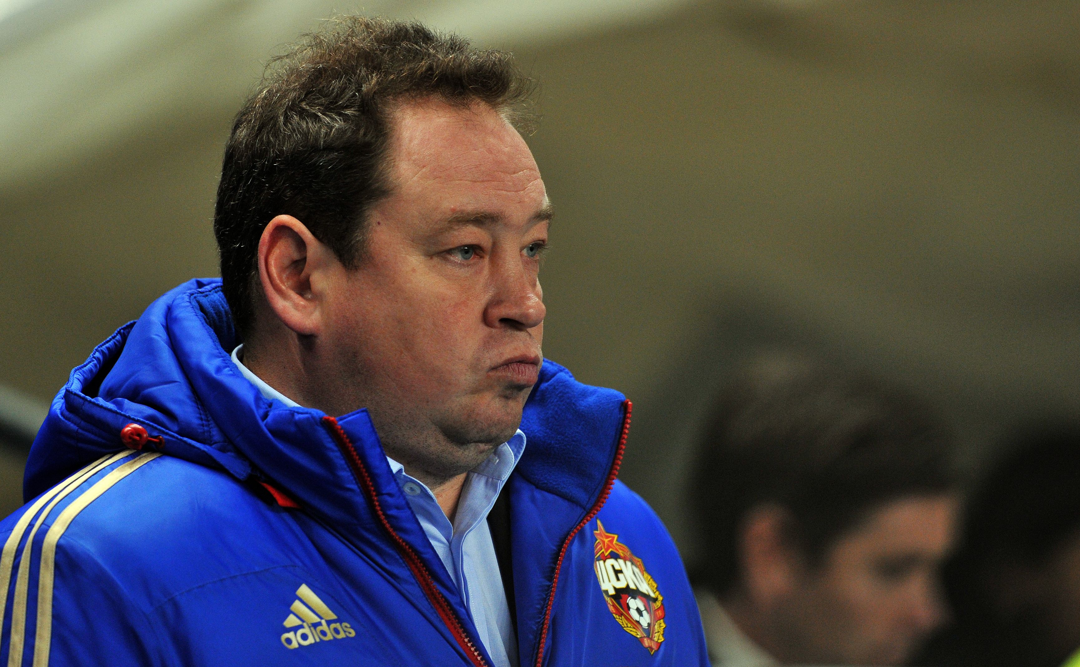 CSKA Moscow manager Leonid Slutsky