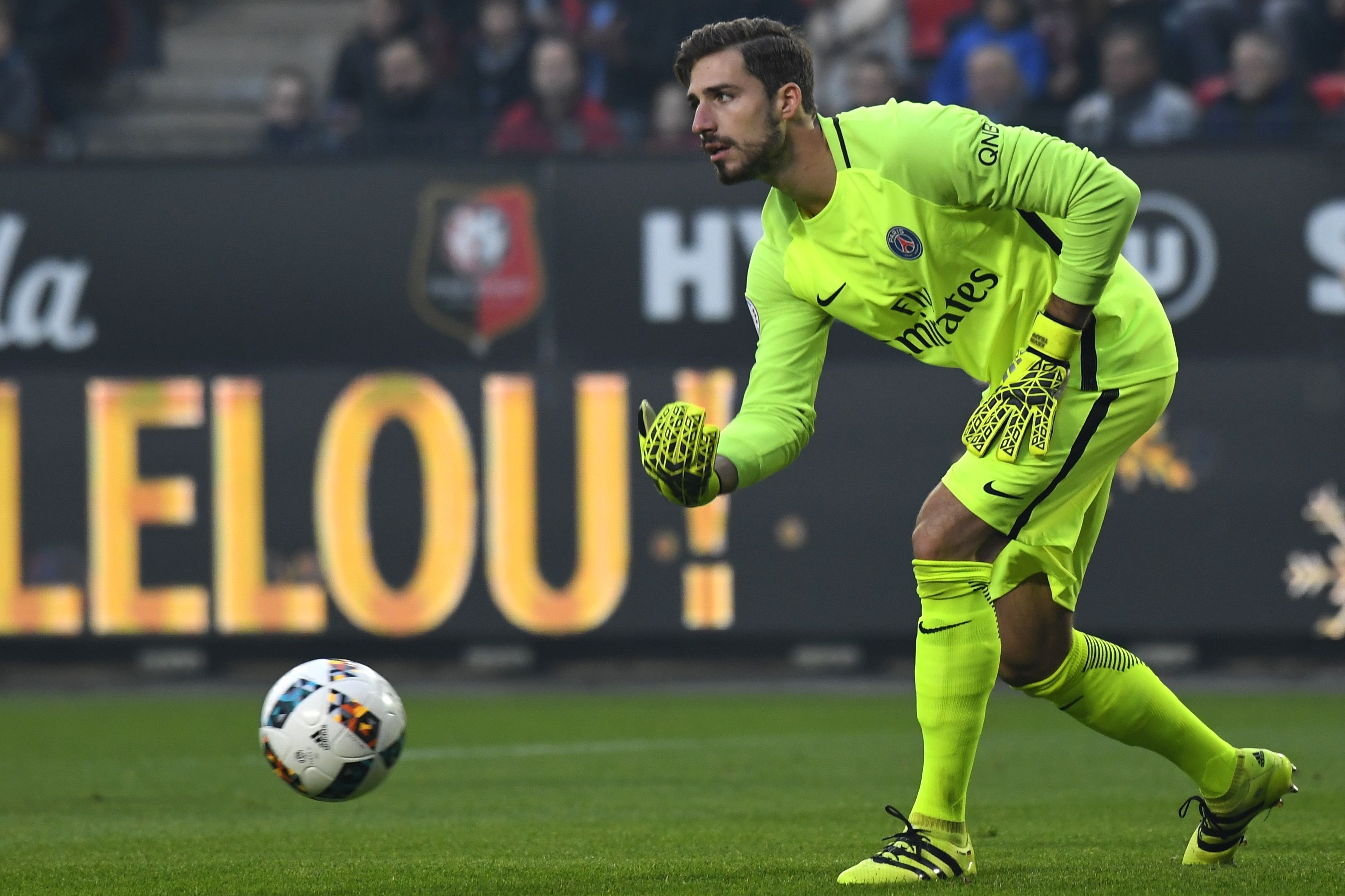 Kevin Trapp Rennes-PSG 01142017