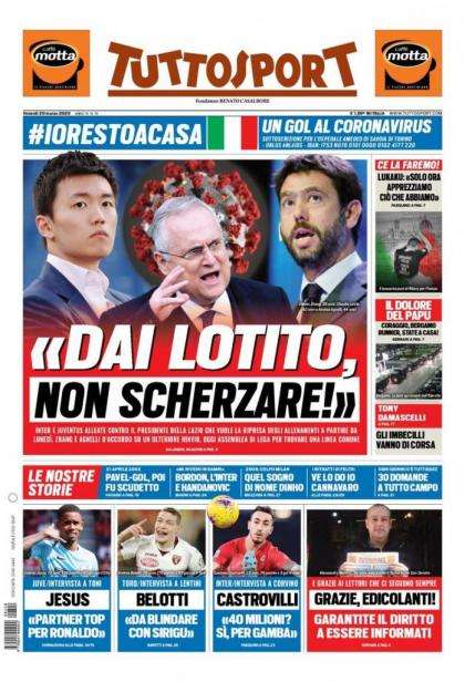 20 March Tuttosport