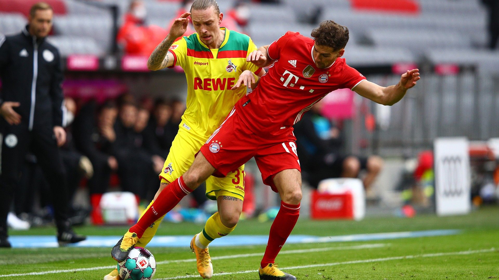 Leon Goretzka Bayern Köln Bundesliga 2021