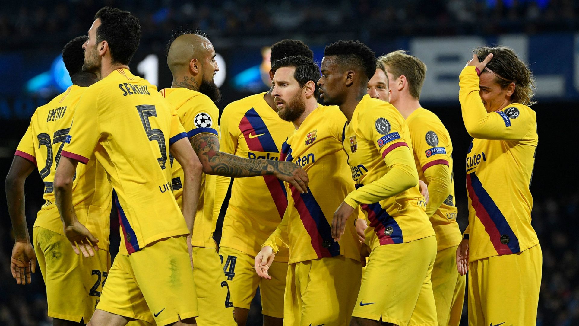 Barcelona celebrate 2019-20