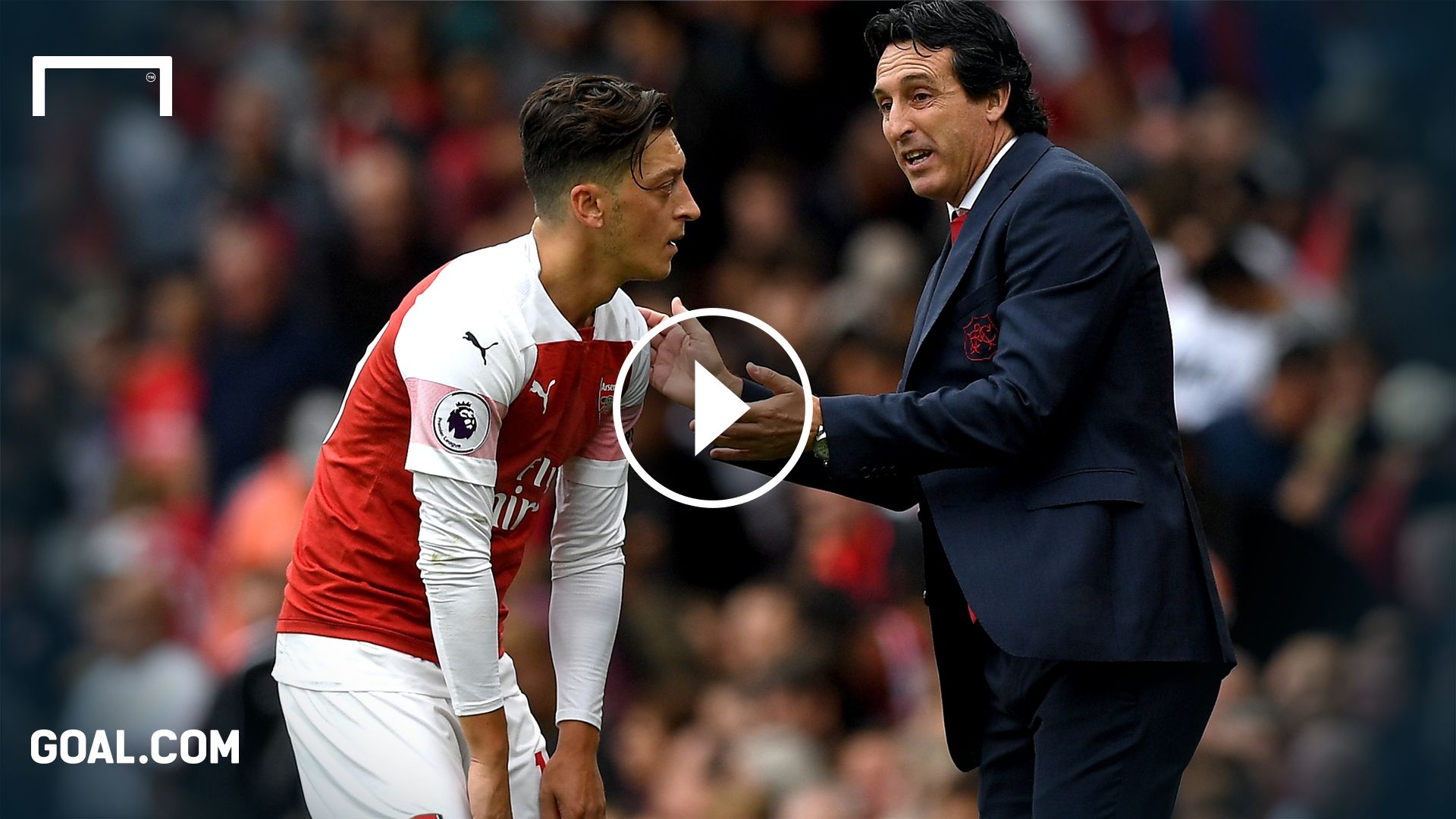 Unai Emery Mesut Özil FC Arsenal