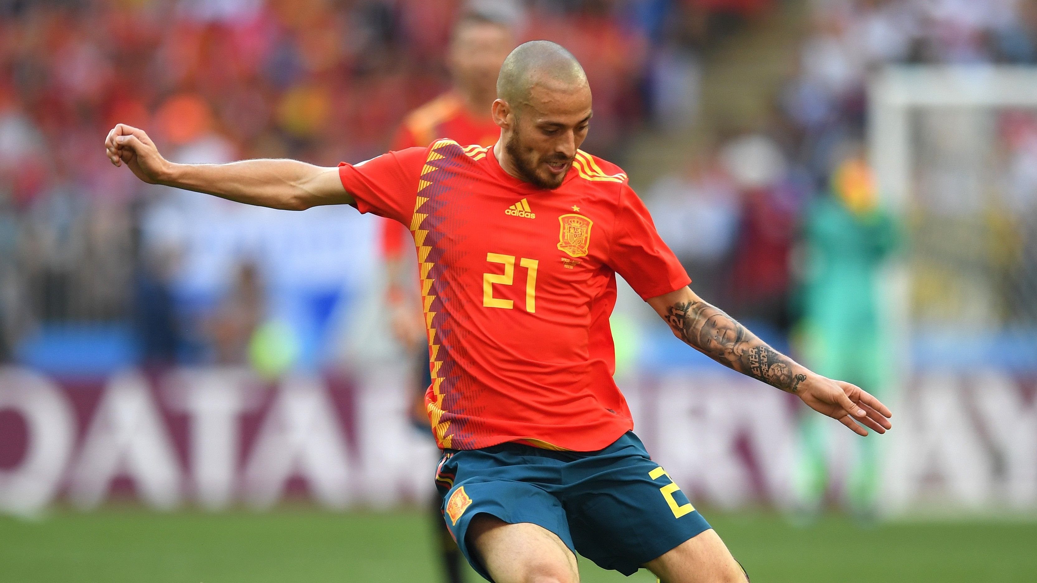 David Silva España Rusia Spain Russia 01072018