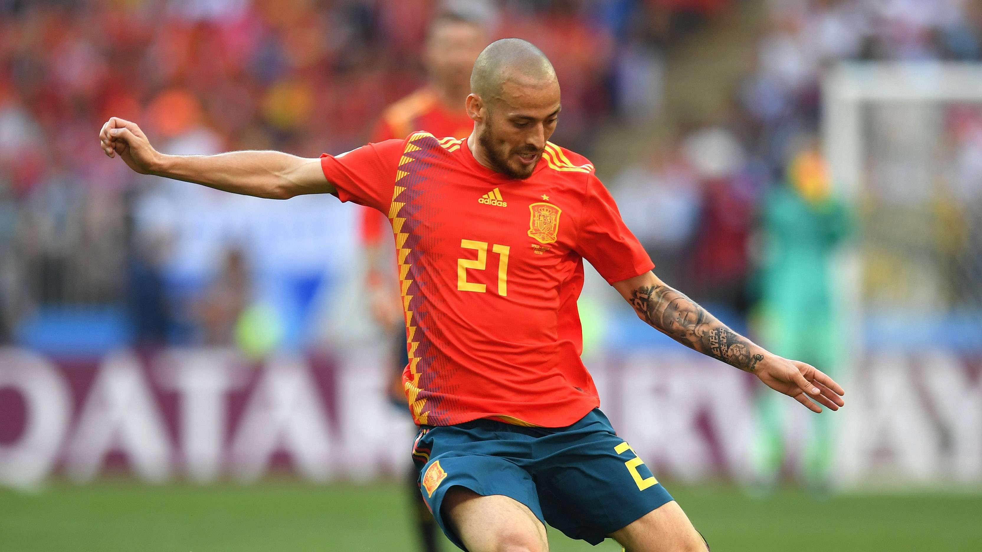 David Silva España Rusia Spain Russia 01072018
