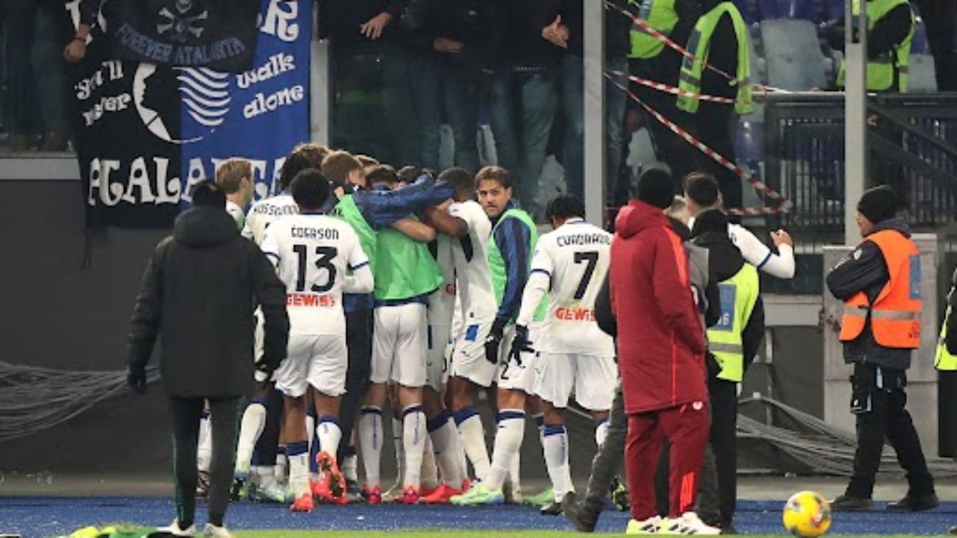 De Roon Atalanta esultanza 