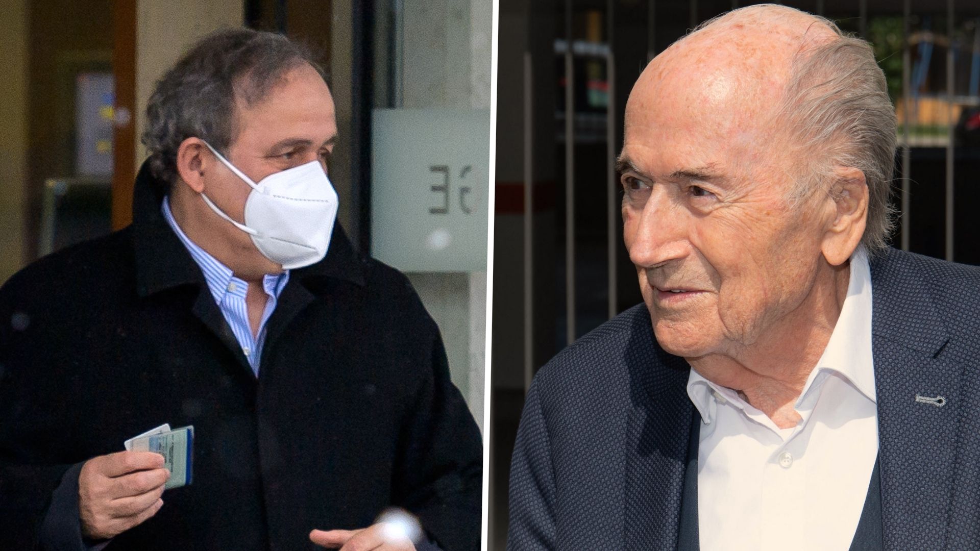 Michel Platini, Joseph Blatter GFX