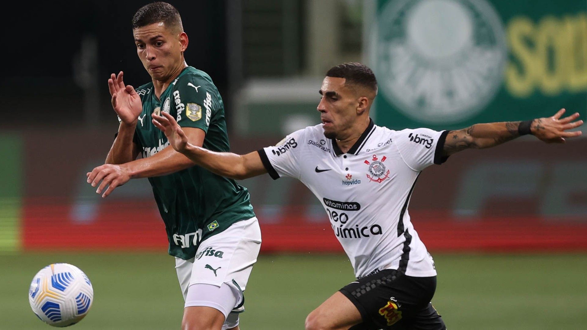 Gabriel Palmeiras Corinthians Brasileirão 12 06 2021