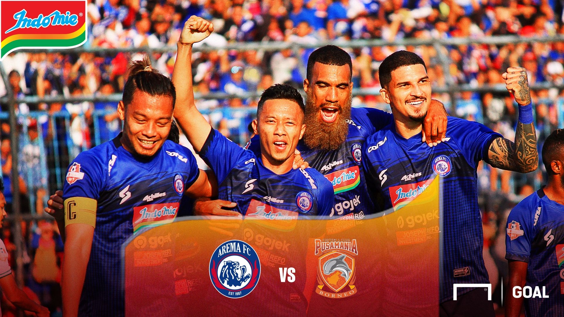 Indomie - Arema vs Borneo