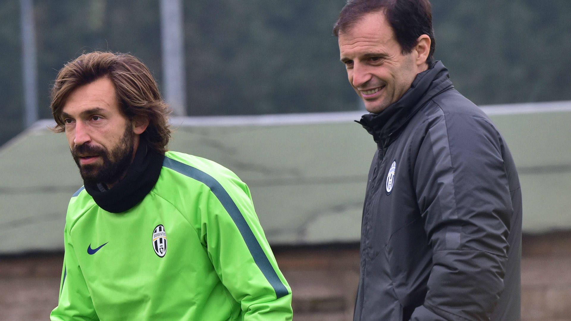 Andrea Pirlo Massimiliano Allegri Juventus
