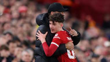 Jurgen Klopp Lewis Koumas Liverpool 2023-24