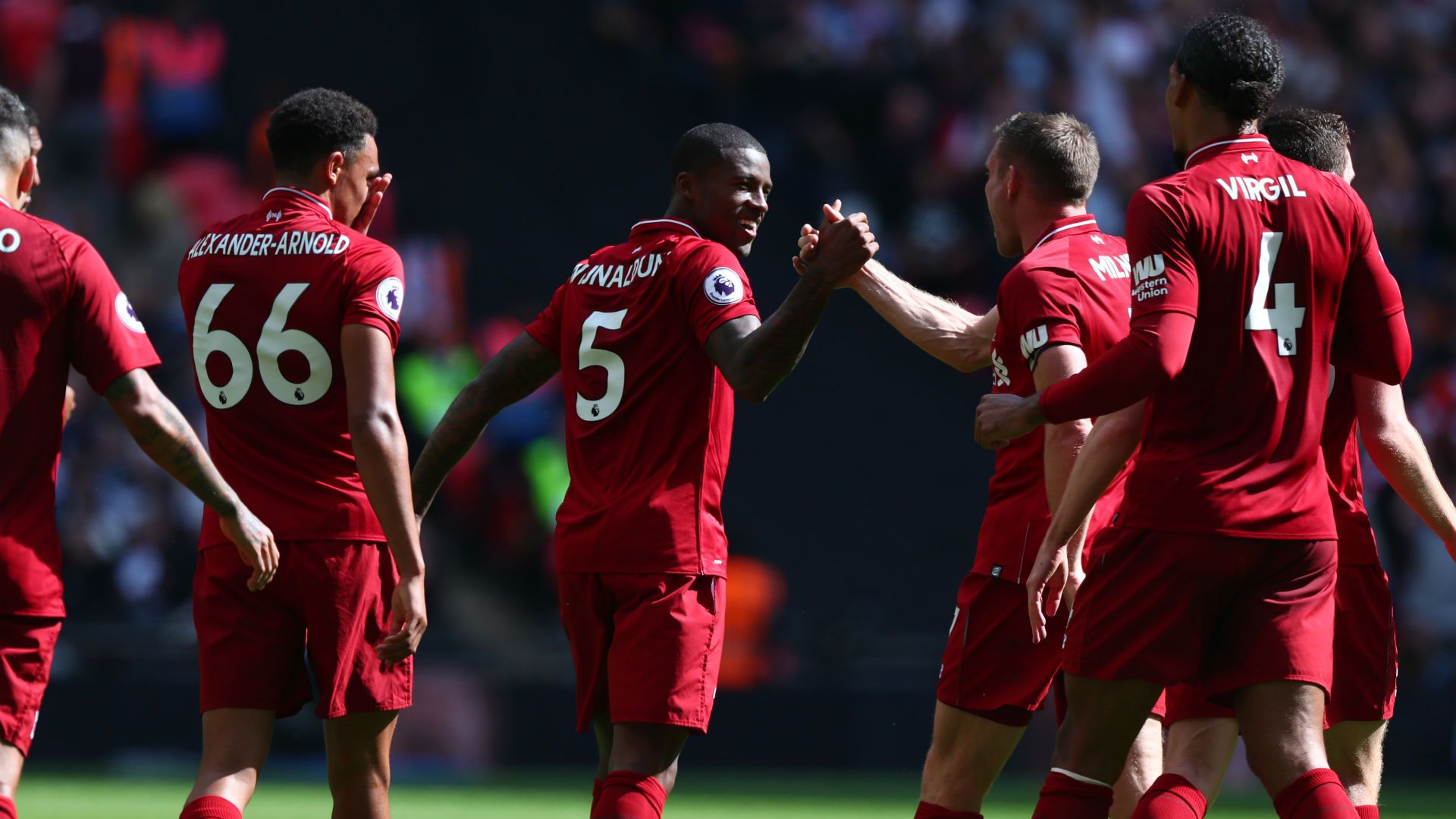 Georginio Wijnaldum Liverpool Tottenham 150918