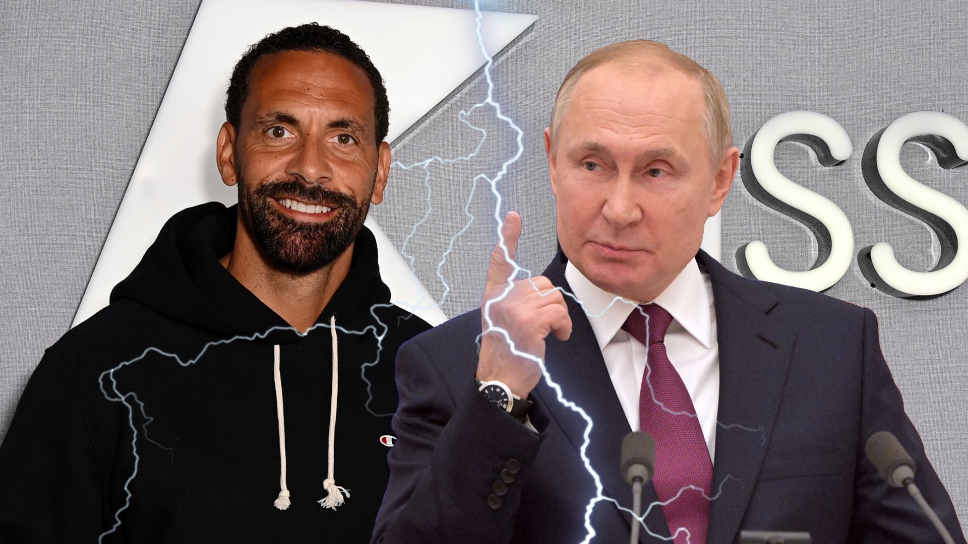 Rio Ferdinand Wladimir Putin GFX