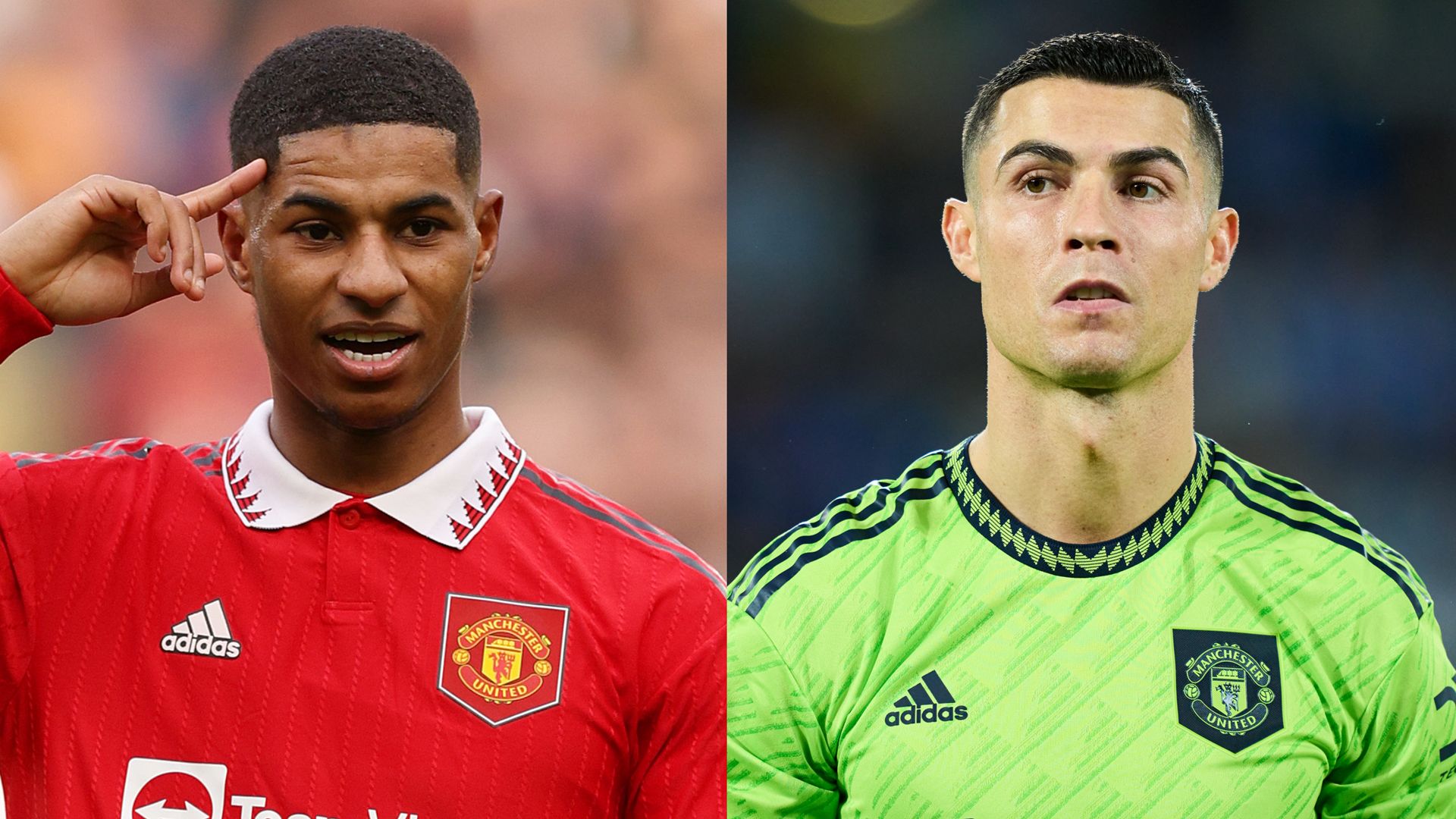 Marcus Rashford Cristiano Ronaldo