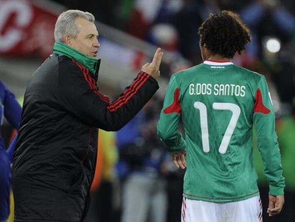 Javier Aguirre, Giovani dos Santos, México