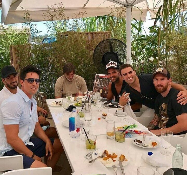 Lionel Messi Holidey Ibiza 2017