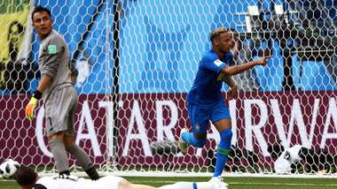 Navas e Neymar Brasil x Costa Rica Copa do Mundo 22 06 18