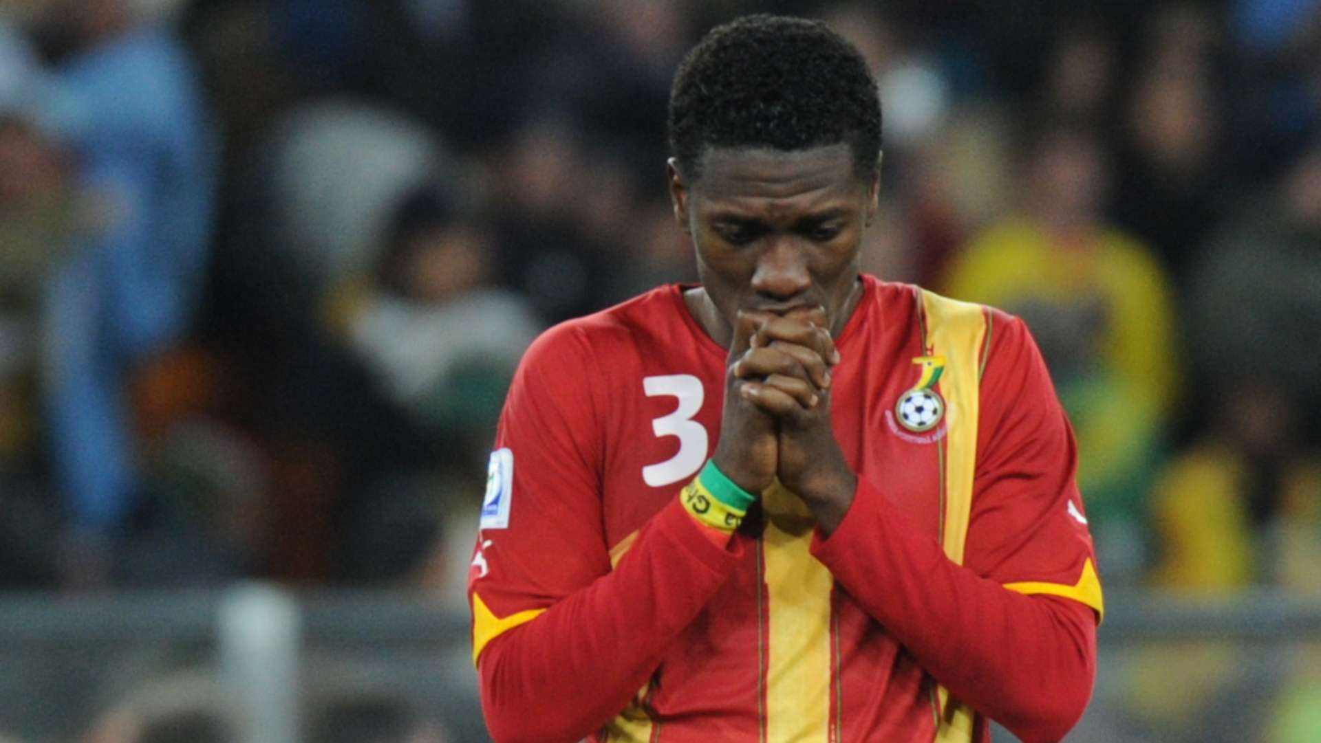 Asamoah Gyan of Ghana