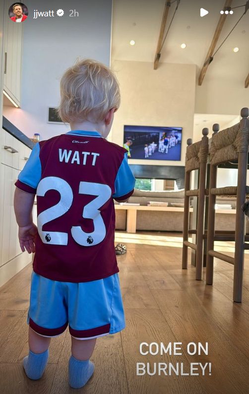 JJ Watt Burnley instagram