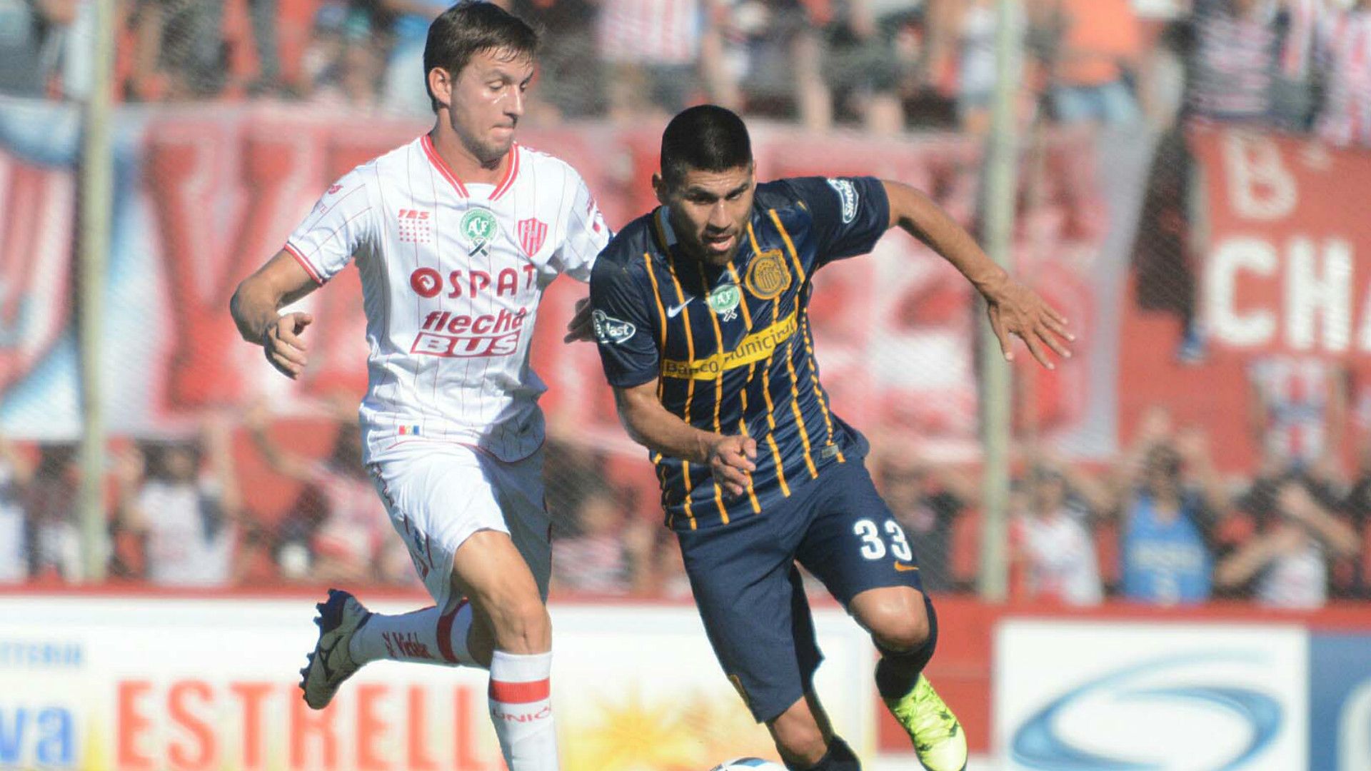 Franco Soldano Cristian Villagra Union Rosario Central Primera Division Argentina 04122016