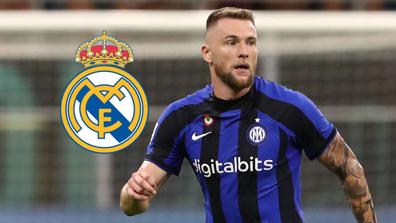 GFX Info Milan Skriniar Inter Real Madrid 2022-23