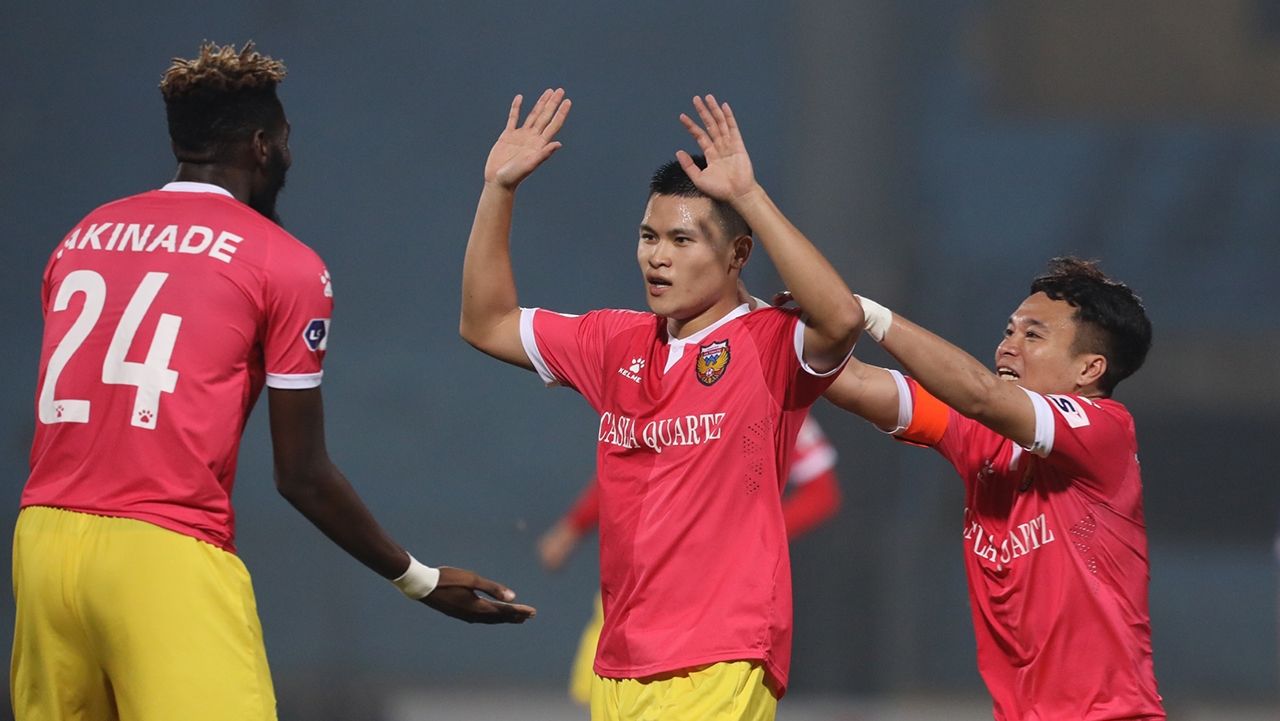 Pham Tuan Hai Ha Tinh Ha Noi V.League 2021