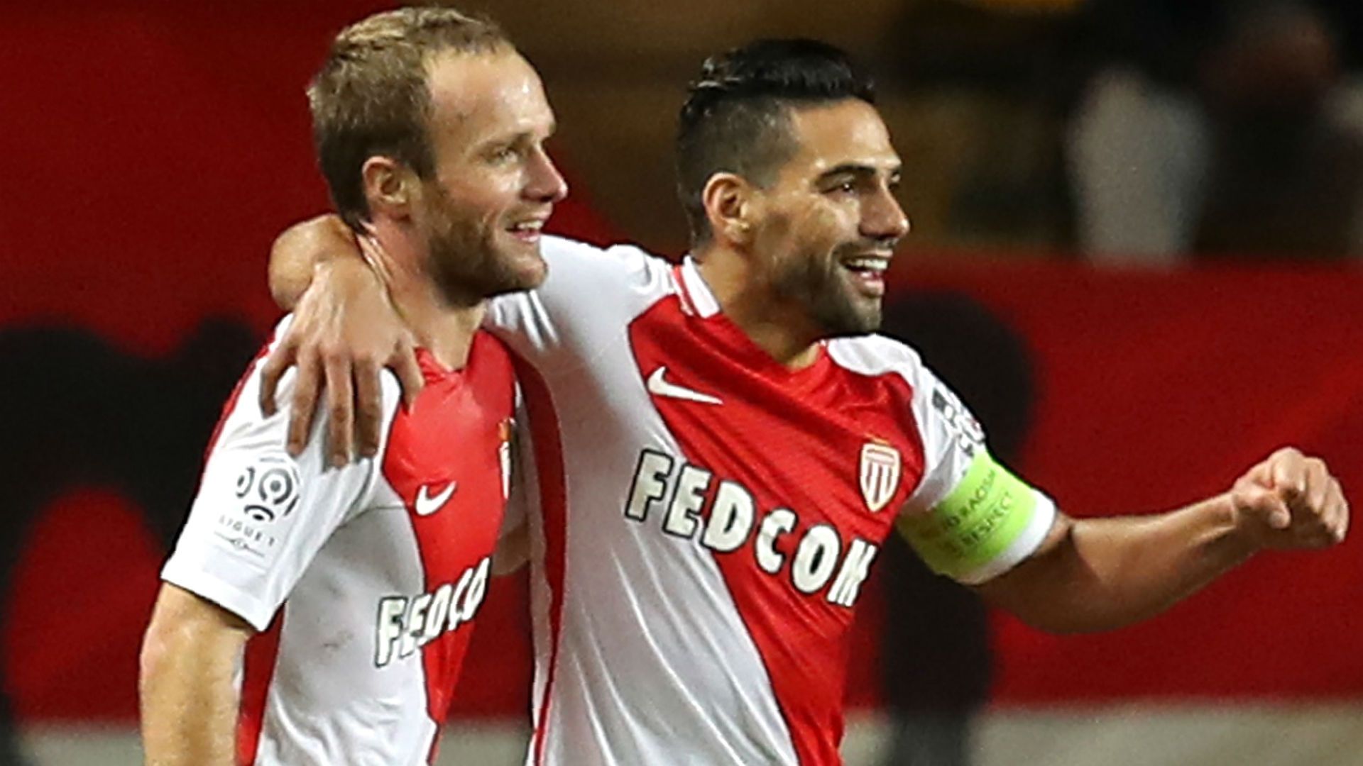 Radamel Falcao Valere Germain Monaco Marseille Ligue 1 26112016