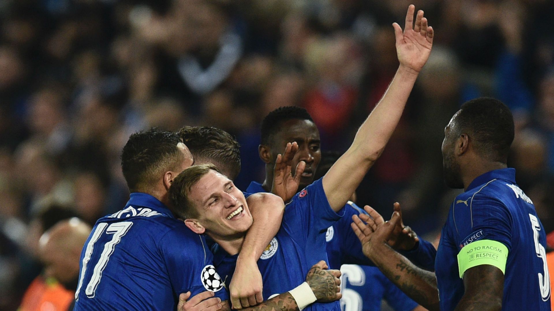 Marc Albrighton Leicester Sevilla