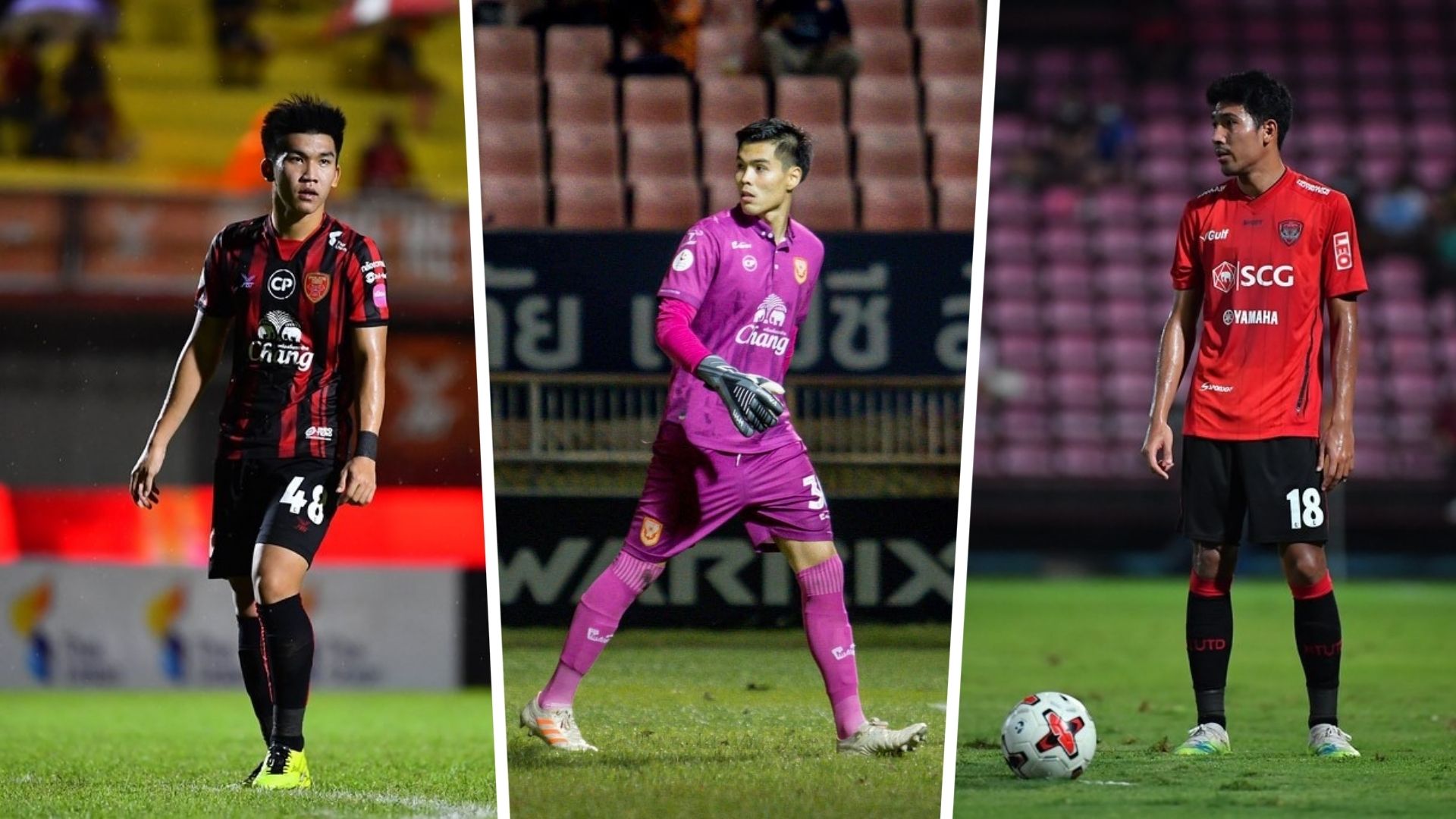 กนกพล ปุษปาคม - พีระพงษ์ เรือนนินทร์ - วีระเทพ ป้อมพันธุ์