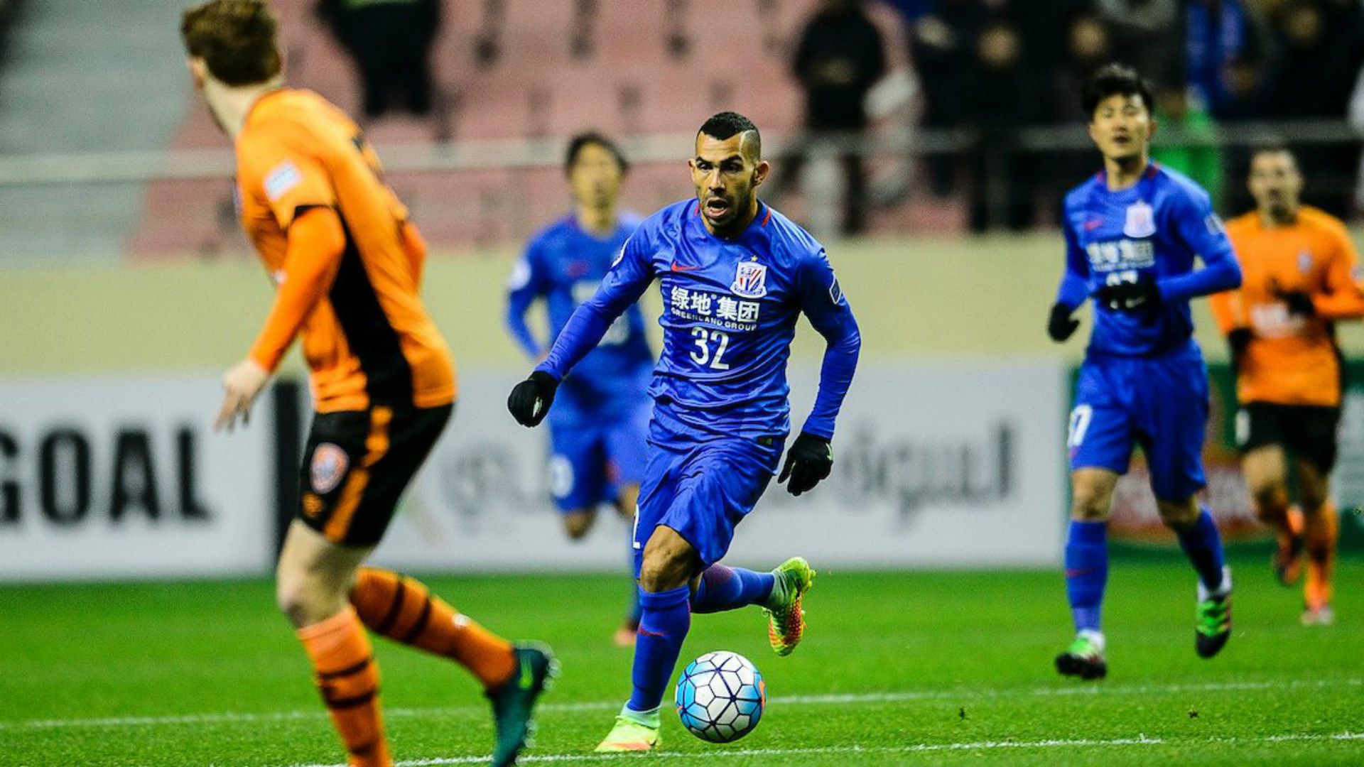 Carlos Tevez Shanghai Shenhua Brisbane Roar 08022017