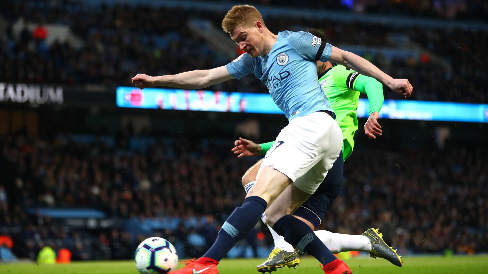 Kevin De Bruyne Manchester City Cardiff 0419