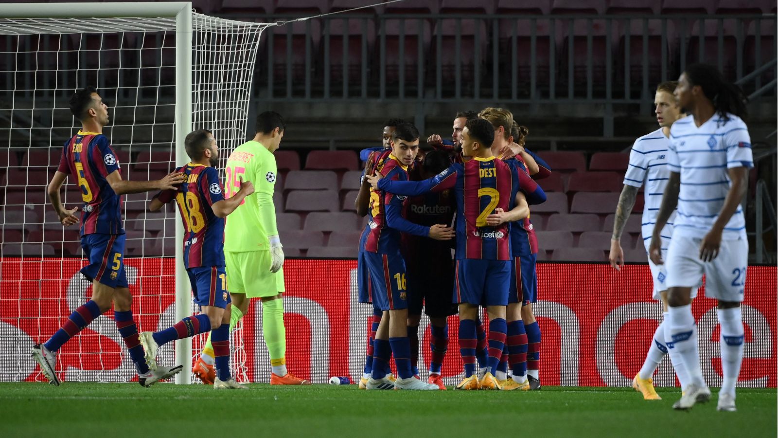 Barcelona Dinamo Kiev Champions League