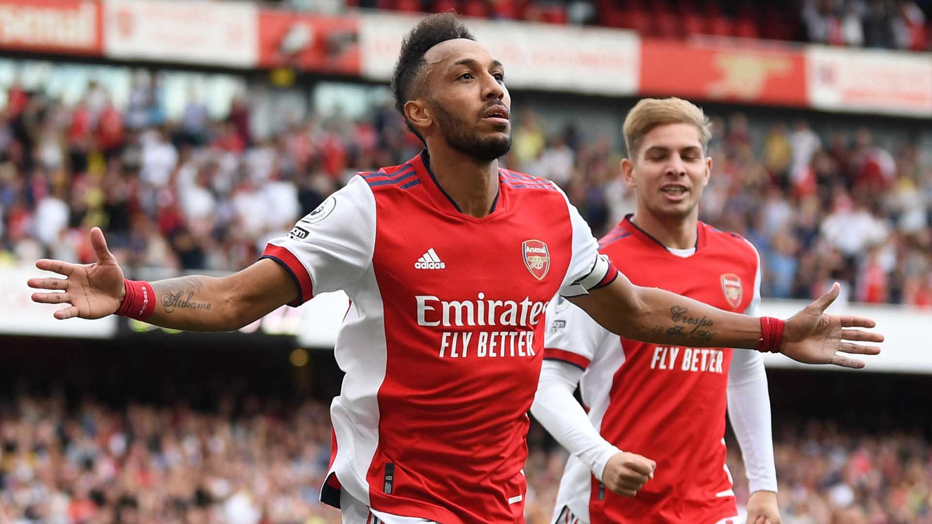 Pierre-Emerick Aubameyang Arsenal 2021-22