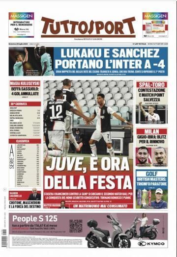 26 July embed only Tuttosport
